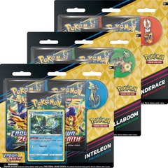 Sword & Shield - Crown Zenith Pin Collection Trio (One of Each)